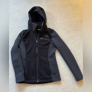 North Face zip up hoodie size XS